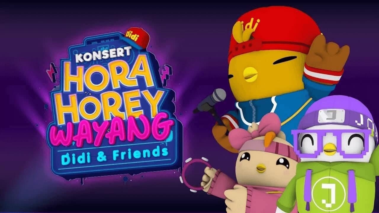 Konsert Hora Horey Wayang Didi & Friends backdrop