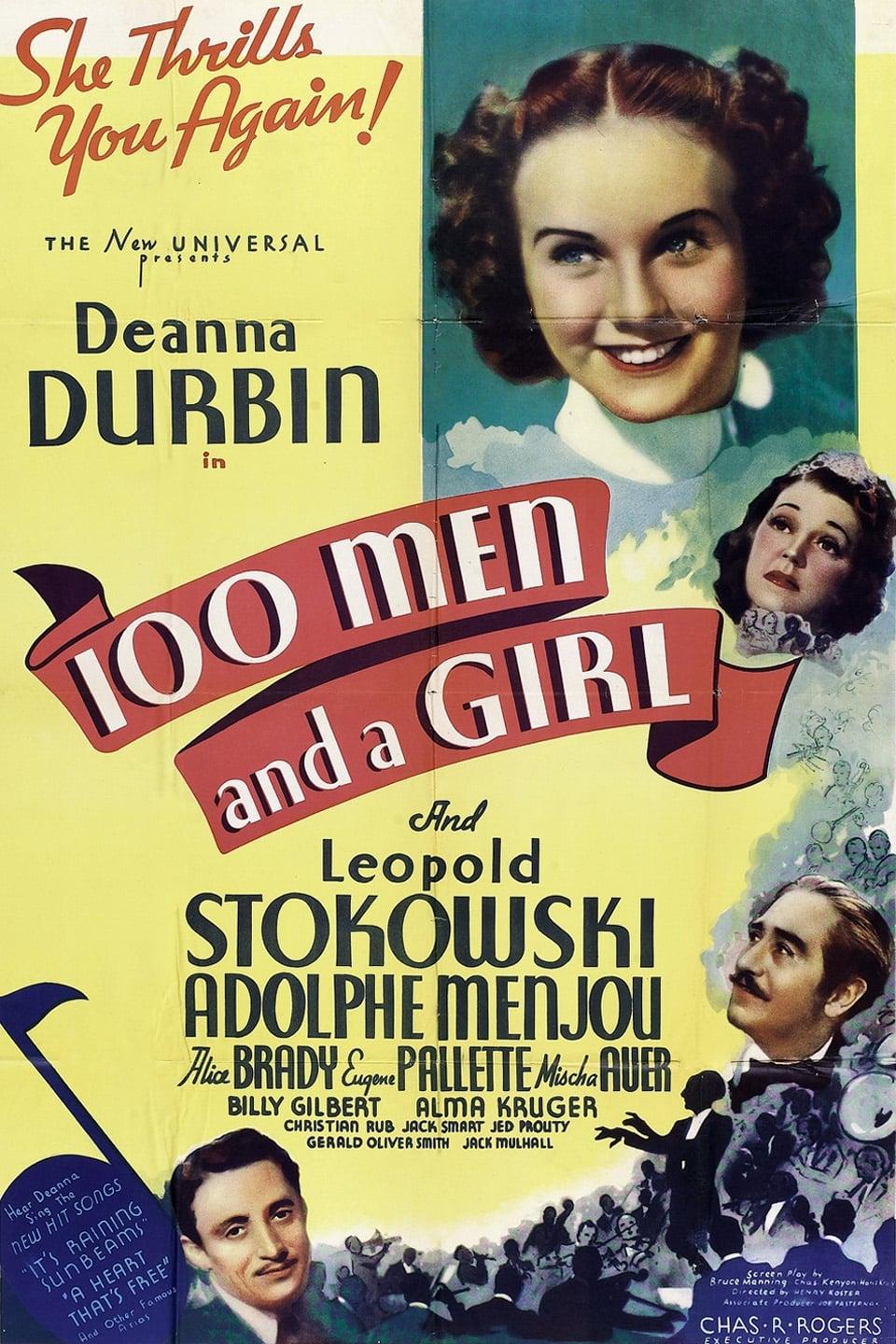 One Hundred Men and a Girl poster