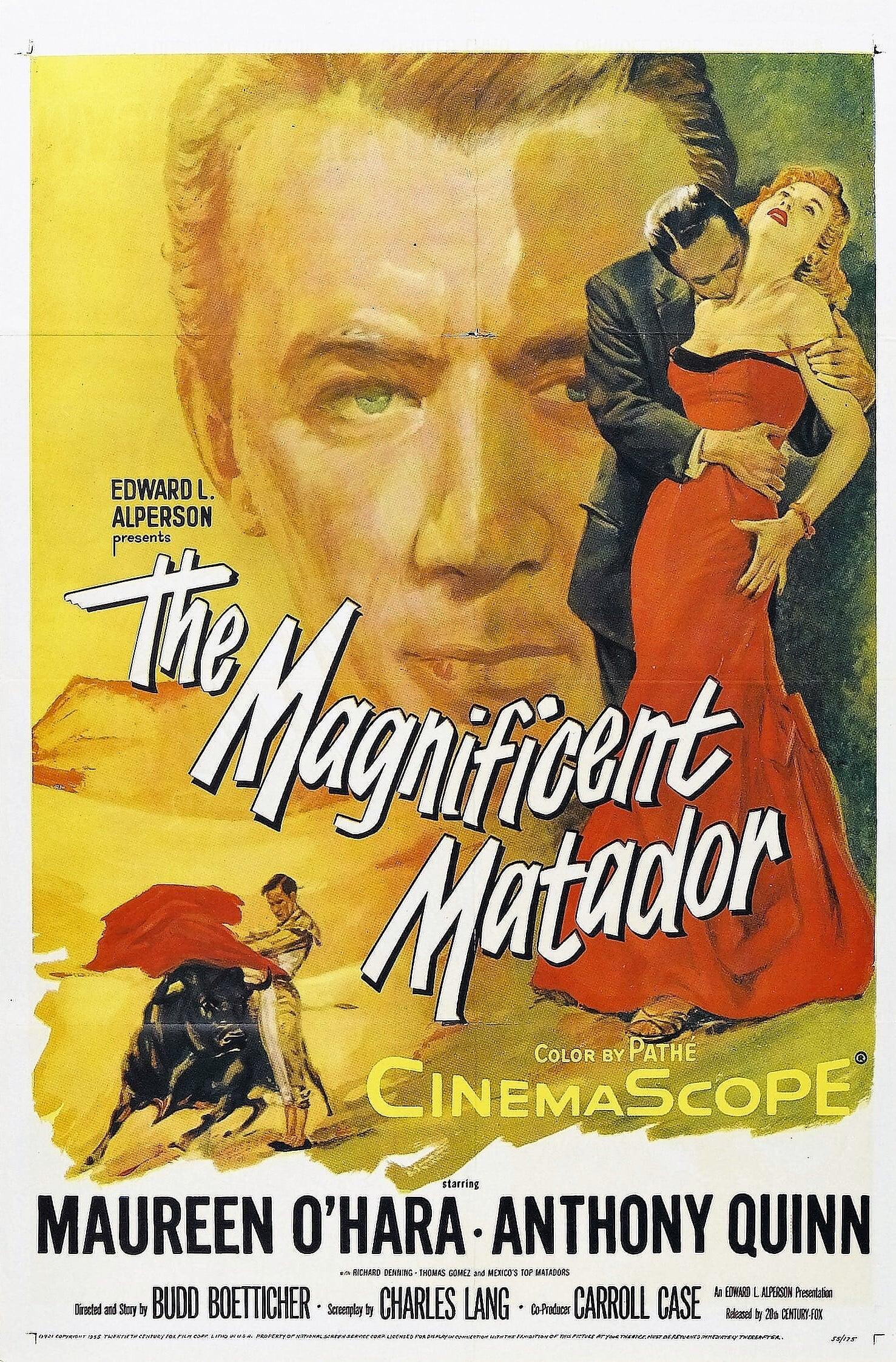 The Magnificent Matador poster