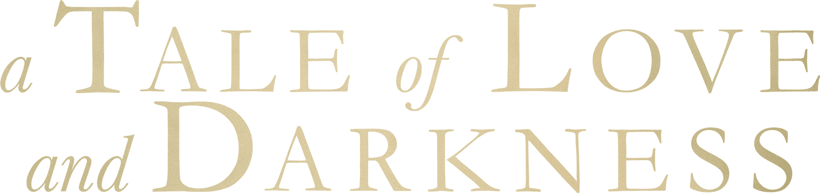 A Tale of Love and Darkness logo