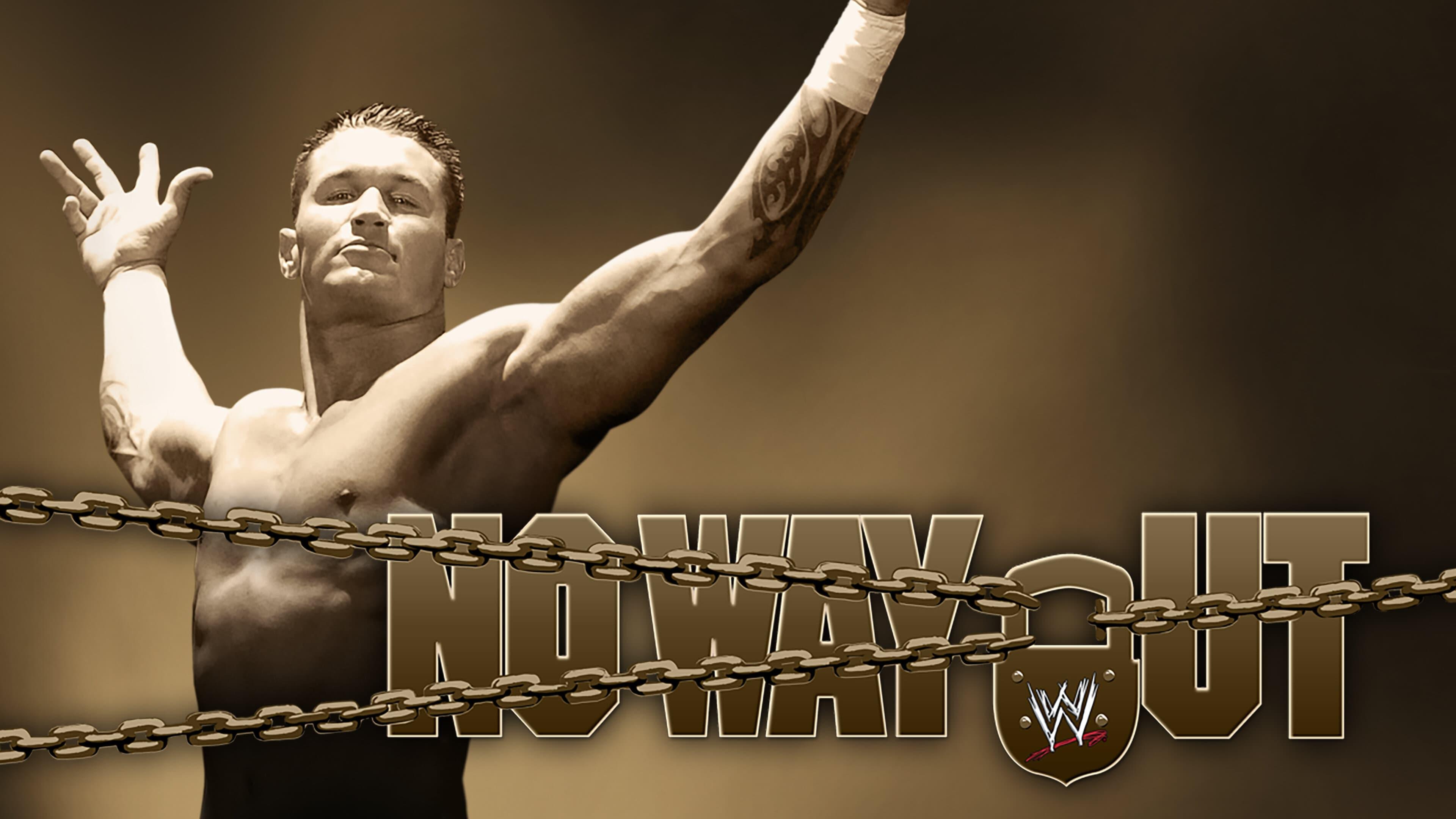WWE No Way Out 2006 backdrop