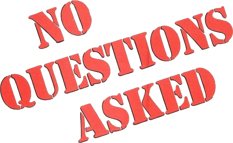 No Questions Asked logo