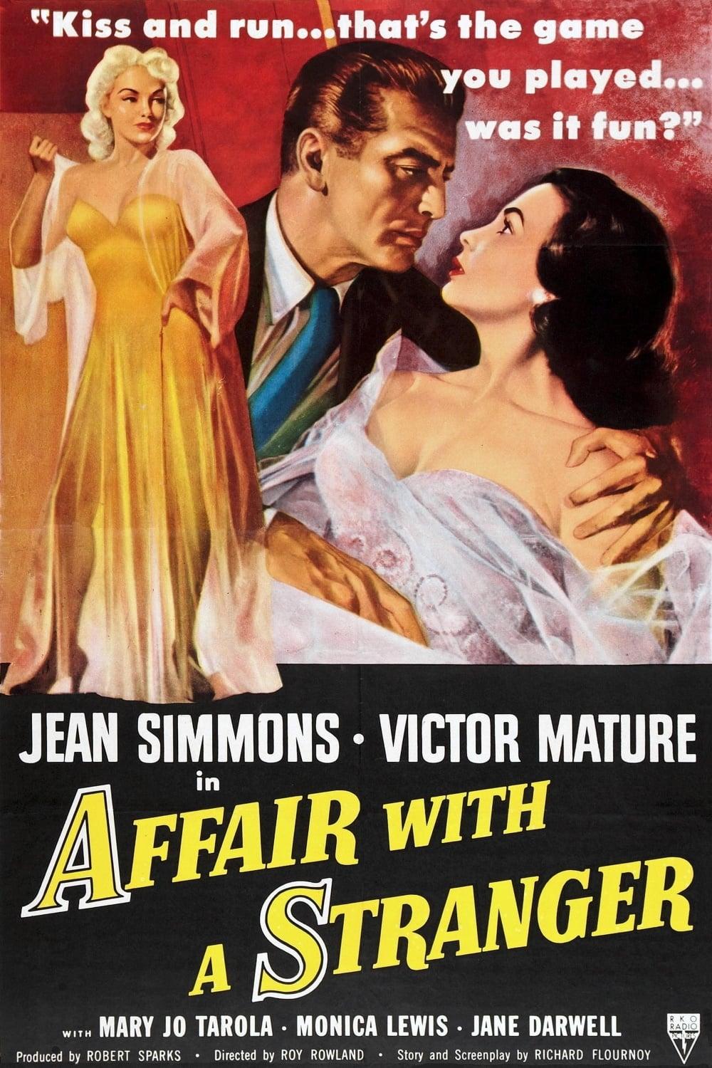 Affair with a Stranger poster