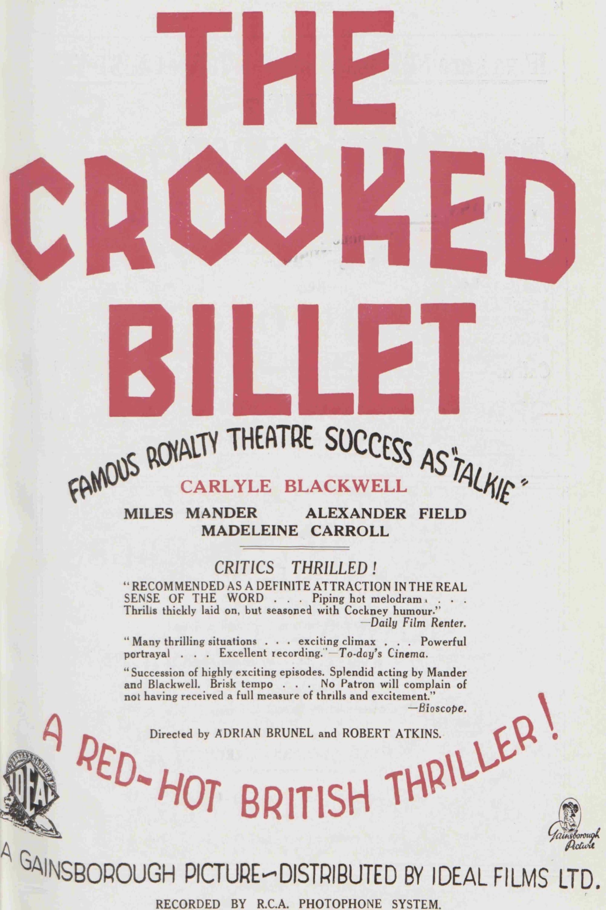 The Crooked Billet poster