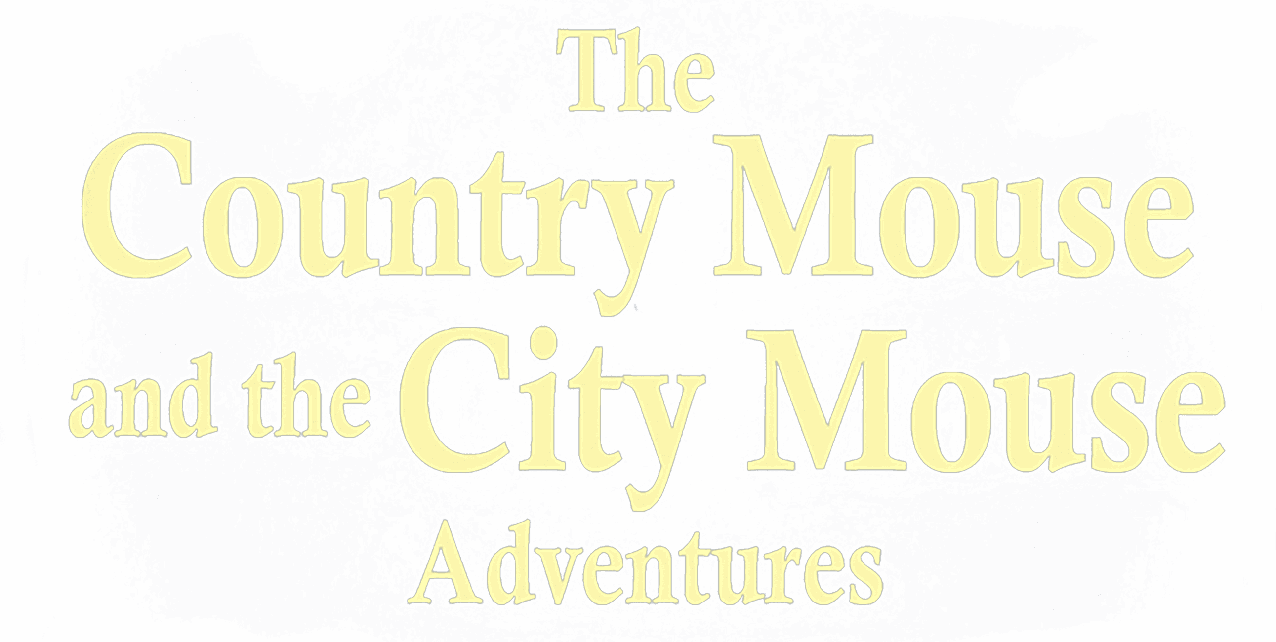 The Country Mouse and the City Mouse Adventures logo