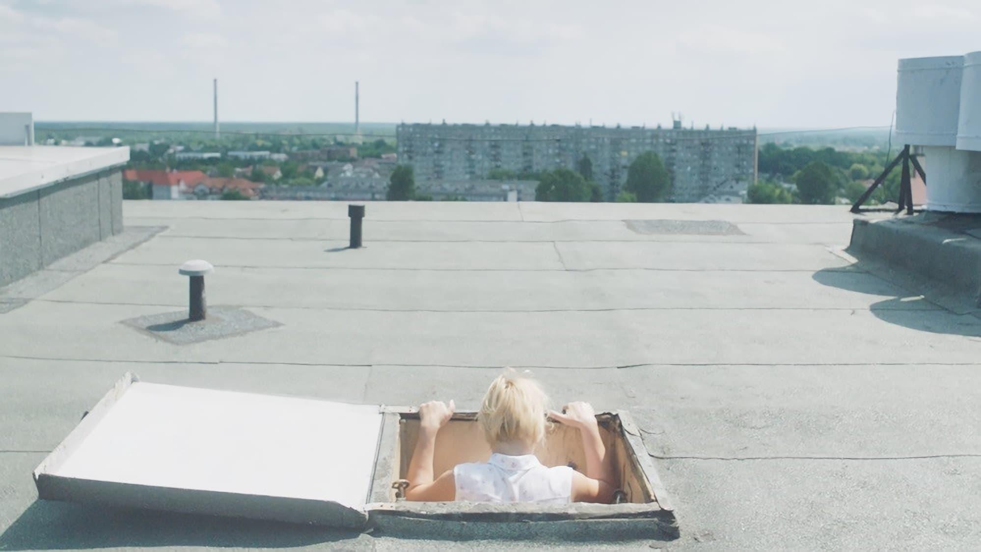 Woman on the Roof backdrop