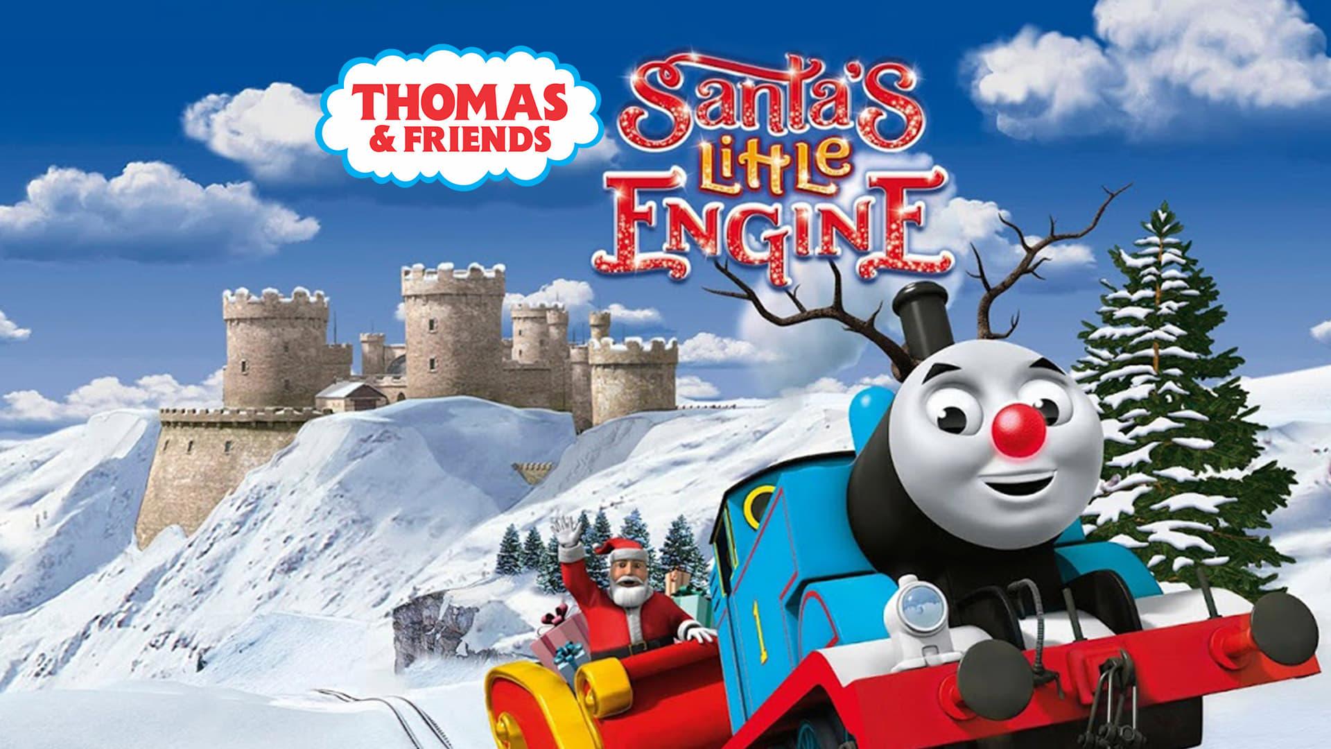 Thomas & Friends: Santa's Little Engine backdrop