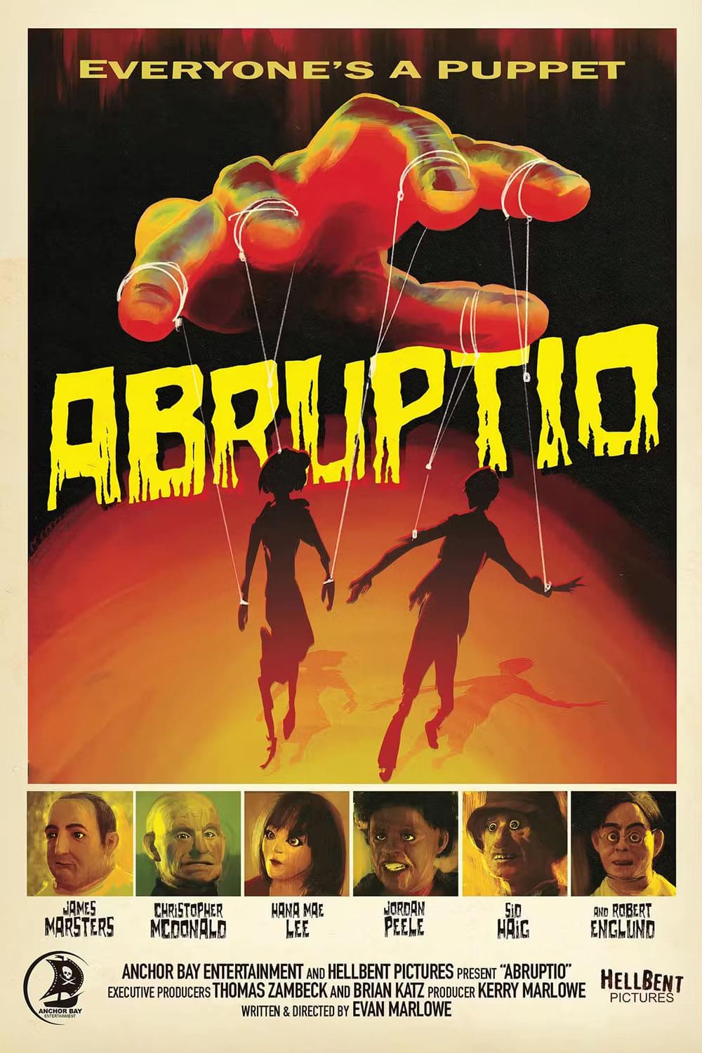 Abruptio poster