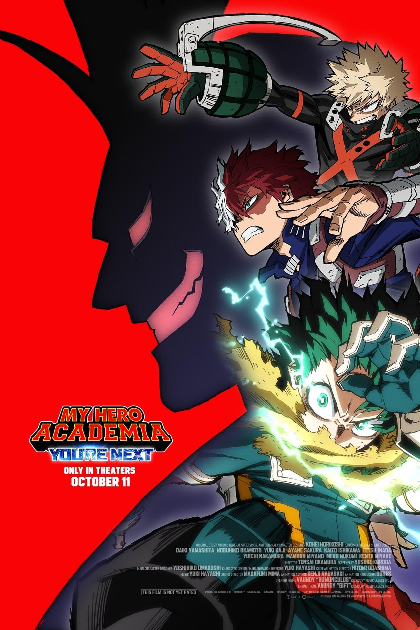 My Hero Academia: You're Next poster