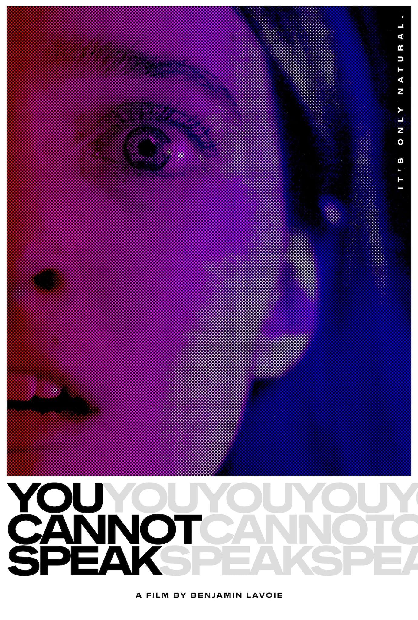 You Cannot Speak poster