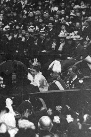 Her Majesty the Queen Arriving at South Kensington on the Occasion of the Laying of the Foundation Stone of the Victoria & Albert Museum poster