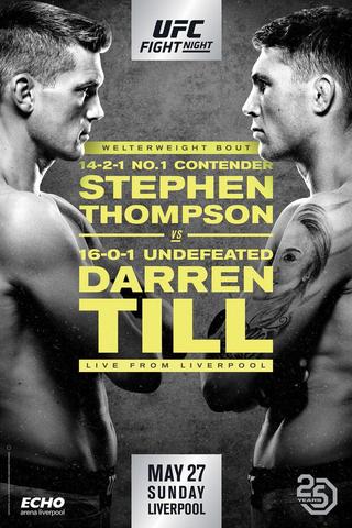 UFC Fight Night 130: Thompson vs. Till poster