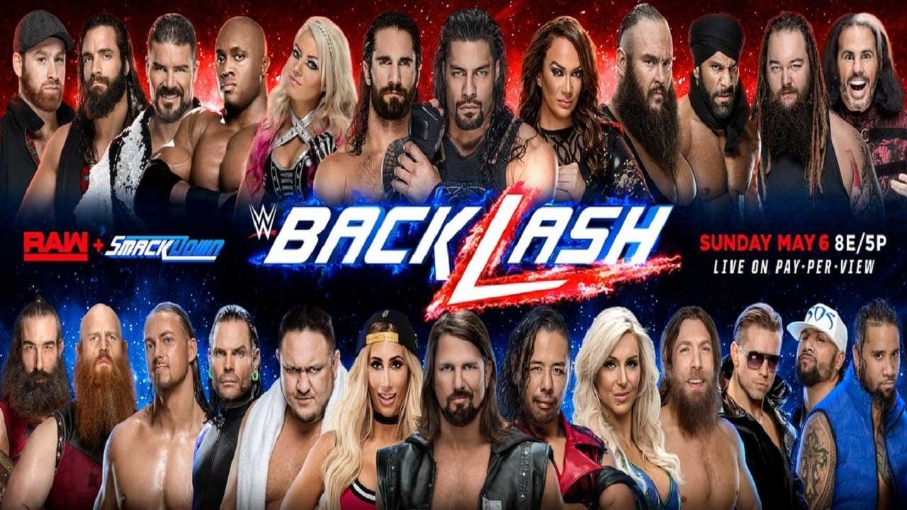 WWE Backlash 2018 backdrop