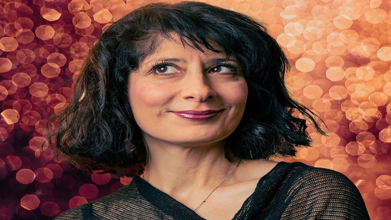 Shappi Khorsandi backdrop