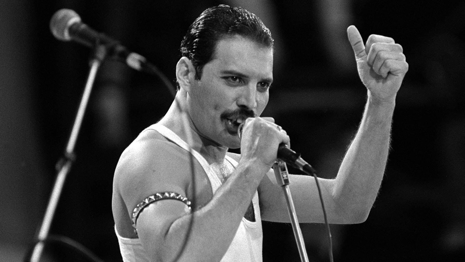 Freddie Mercury: The Final Act backdrop