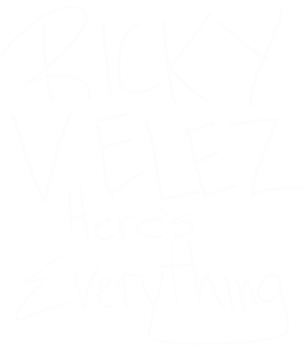 Ricky Velez: Here's Everything logo