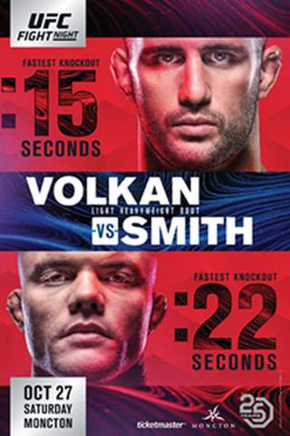 UFC Fight Night 138: Volkan vs. Smith poster
