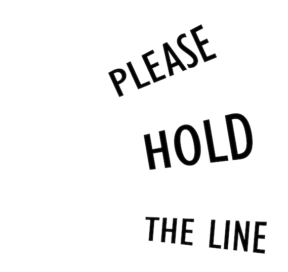 Please Hold The Line logo