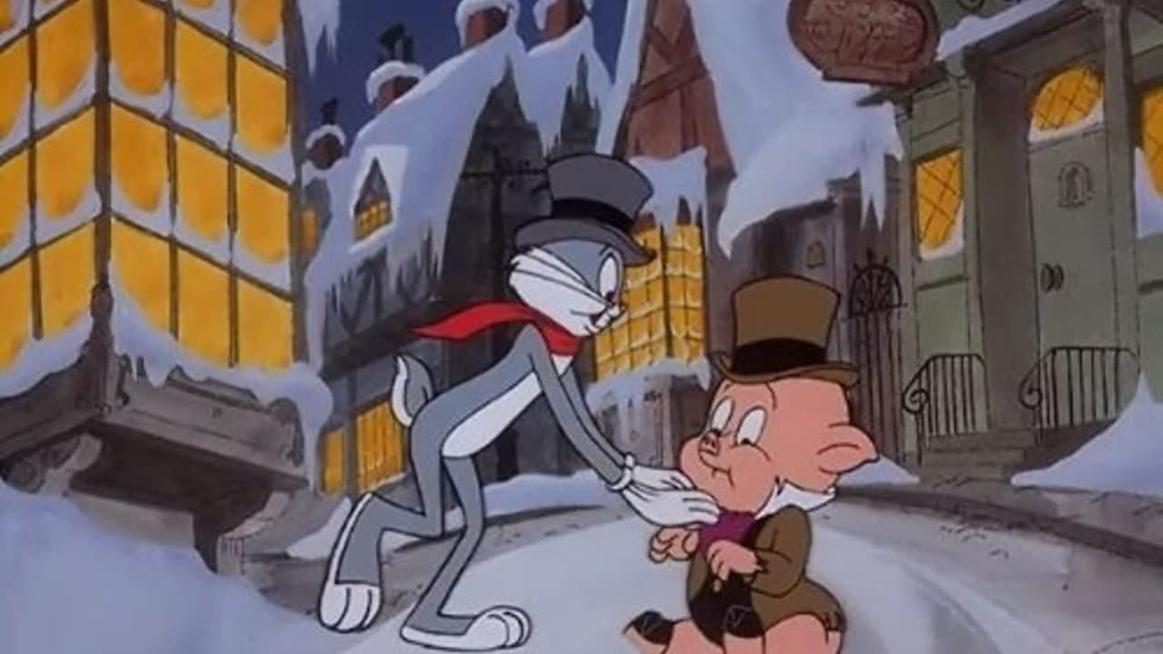 Bugs Bunny's Christmas Carol backdrop