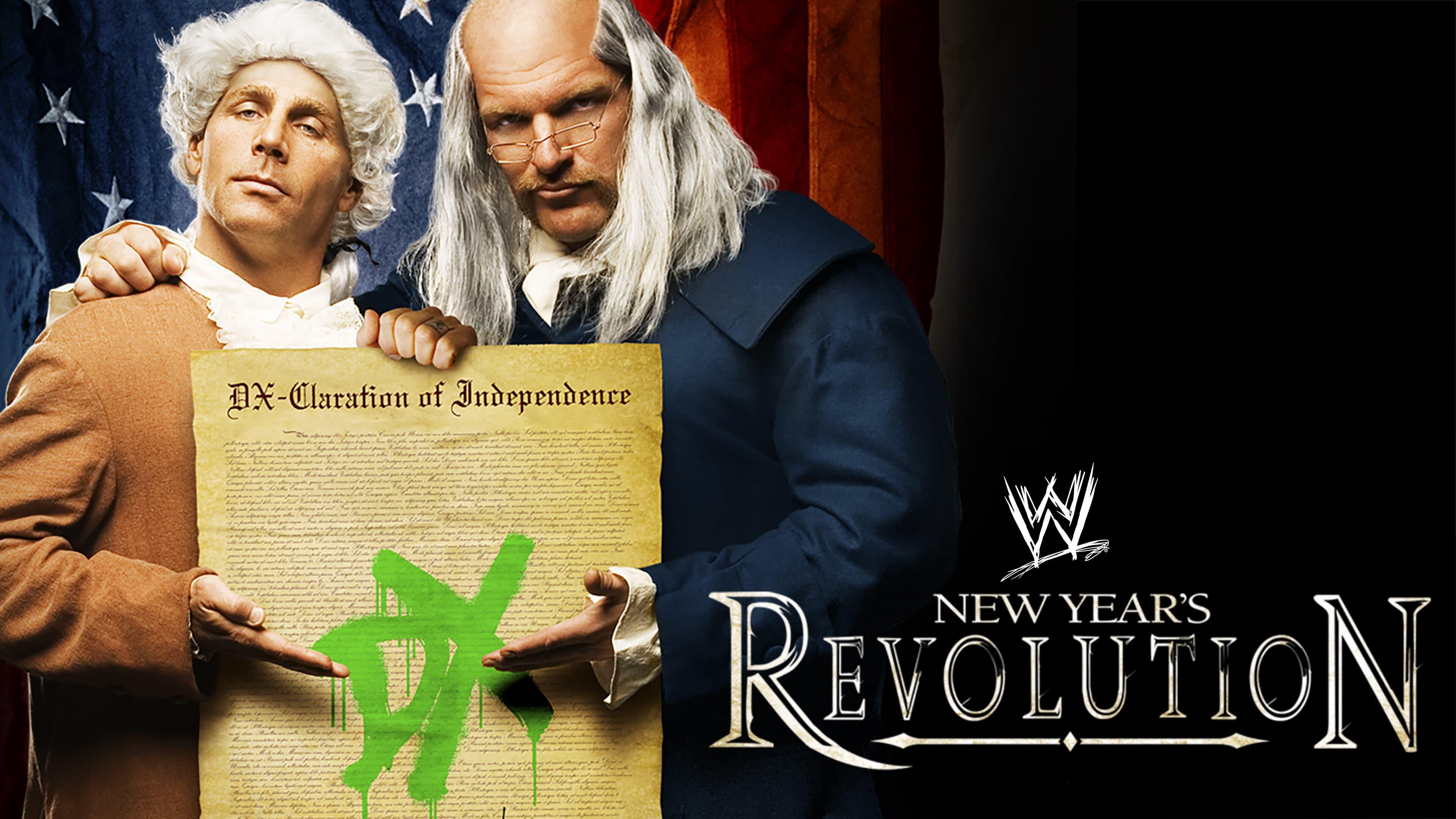 WWE New Year's Revolution 2007 backdrop