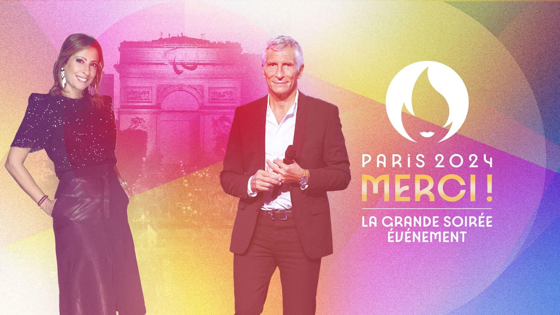 Paris 2024 Merci ! La grande soirée événement backdrop