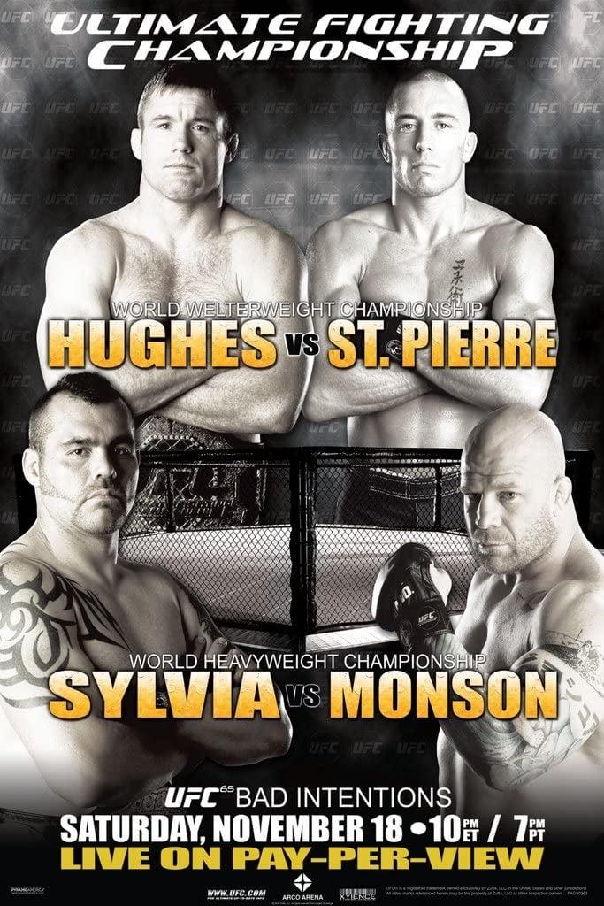 UFC 65: Bad Intentions poster