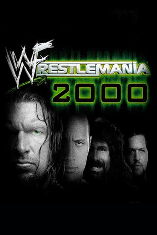 WWE WrestleMania 2000 poster