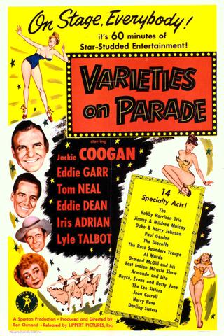 Varieties on Parade poster