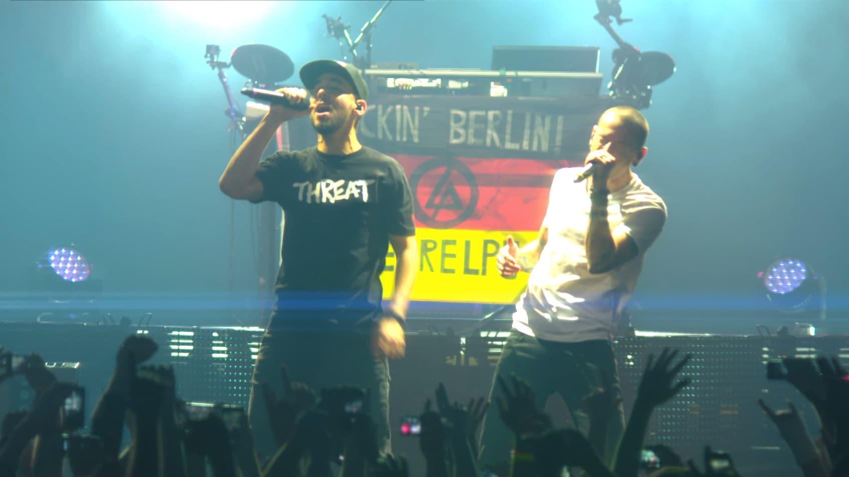 Linkin Park - Berlin, Germany, O2 World Arena backdrop