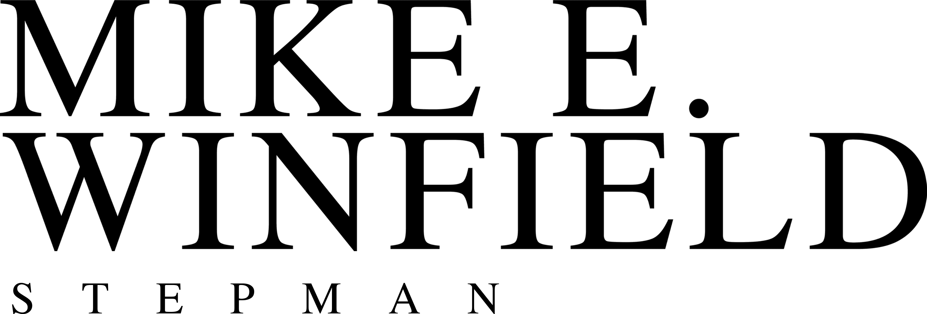 Mike E. Winfield: Stepman logo