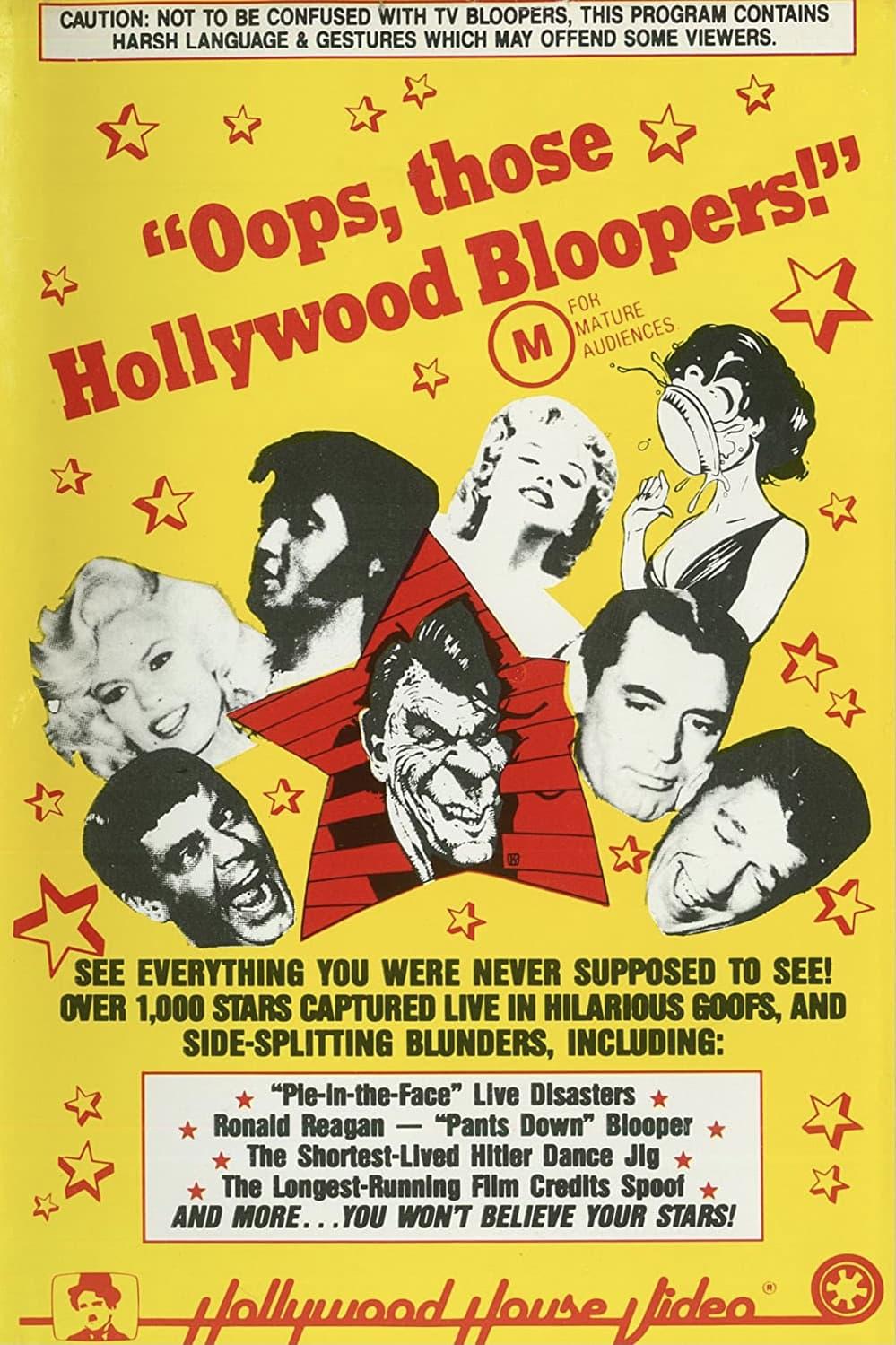 Oops, Those Hollywood Bloopers! poster