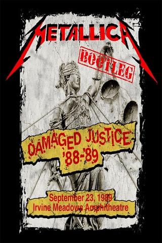 Metallica - Live in Irvine, California - September 23, 1989 poster
