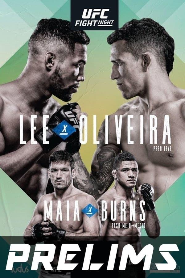 UFC Fight Night 170: Lee vs. Oliveira poster