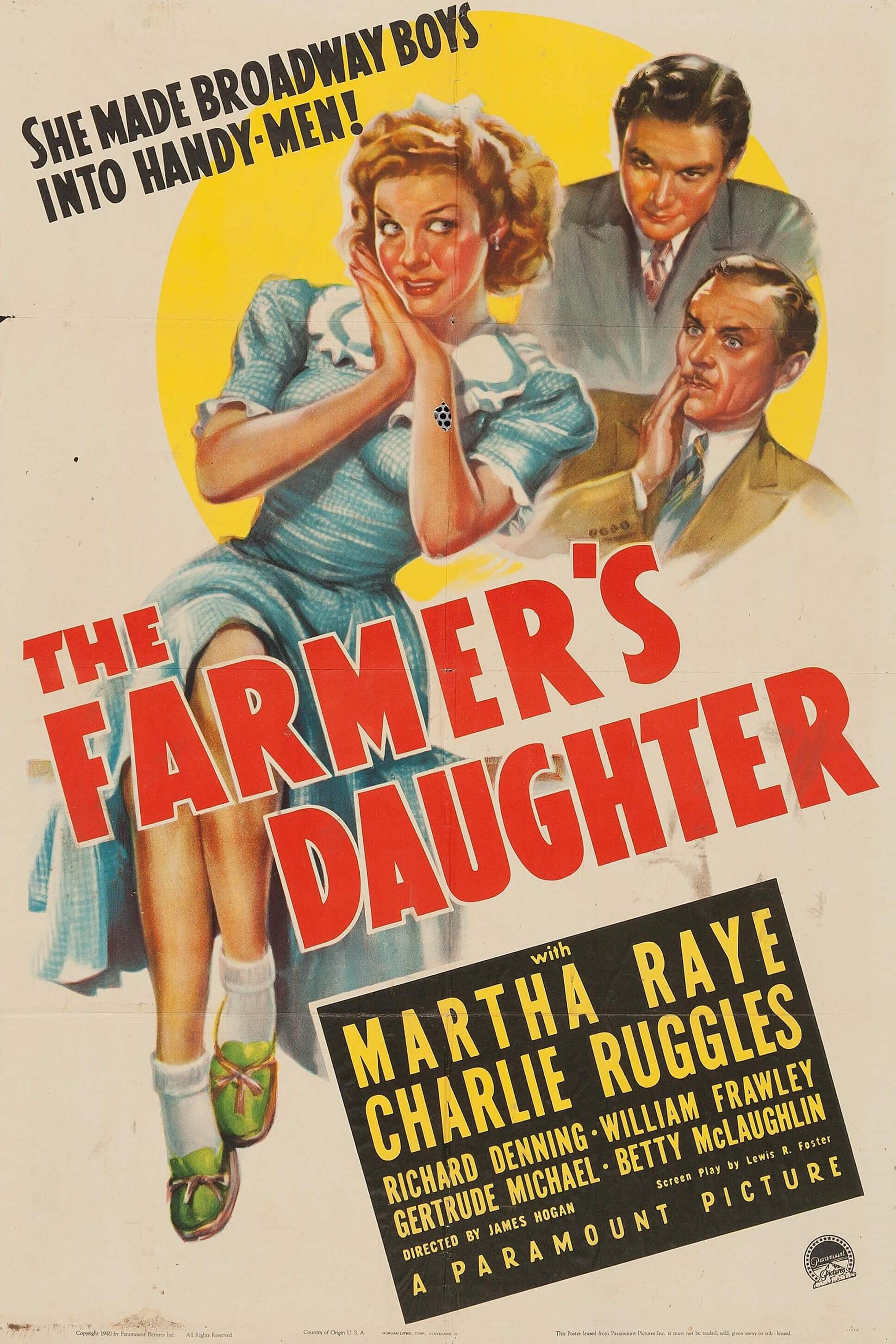 The Farmer's Daughter poster