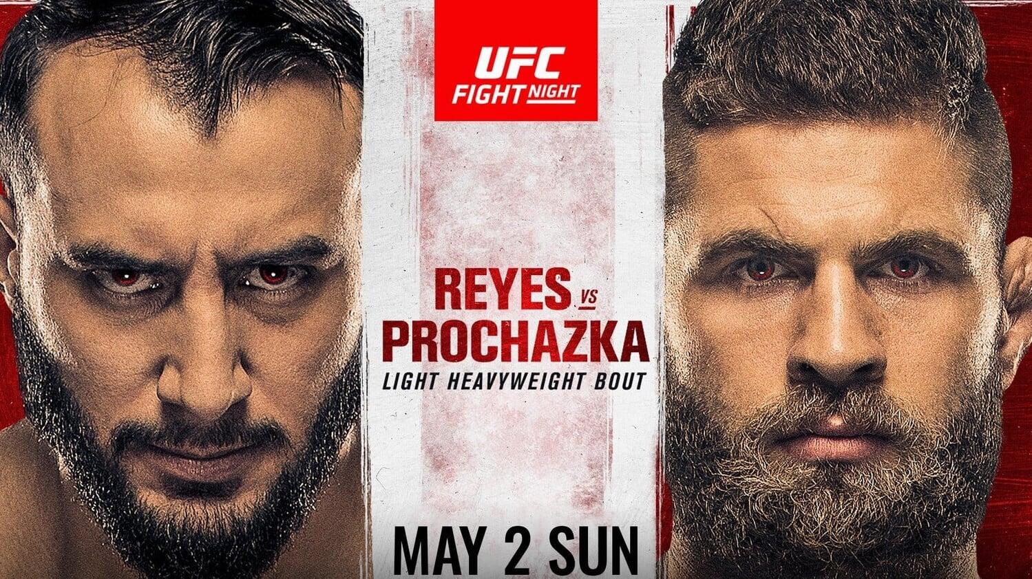 UFC on ESPN 23: Reyes vs. Prochazka backdrop