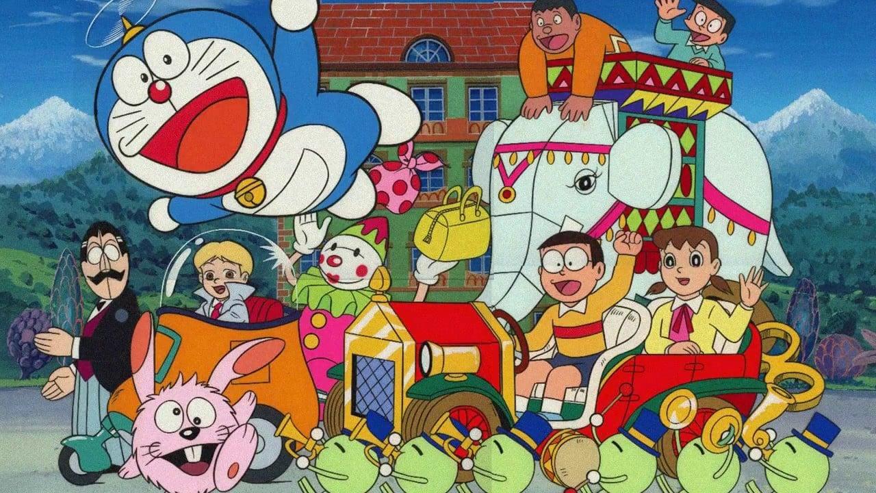 Doraemon: Nobita and the Tin Labyrinth backdrop