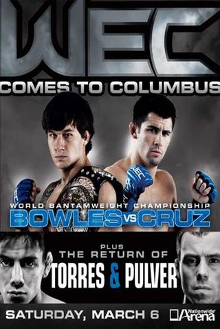 WEC 47: Bowles vs. Cruz poster