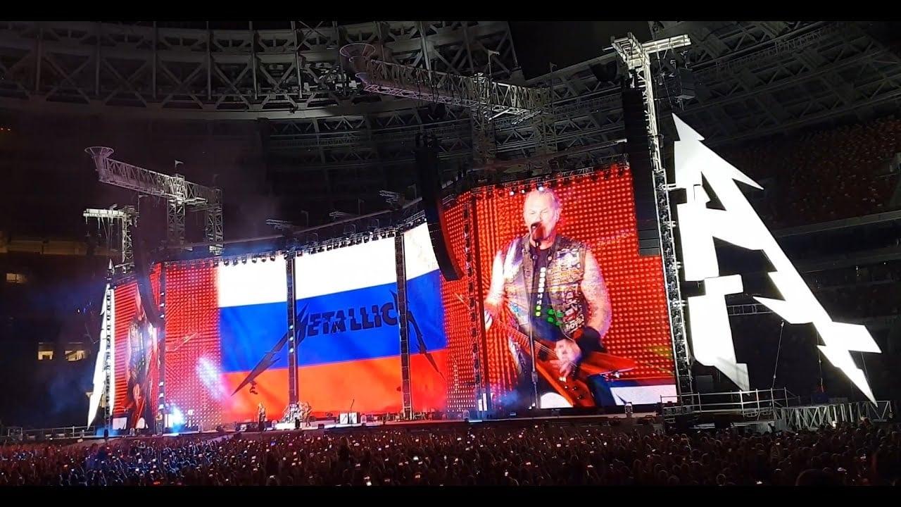 Metallica : Live in Moscow 2019 backdrop