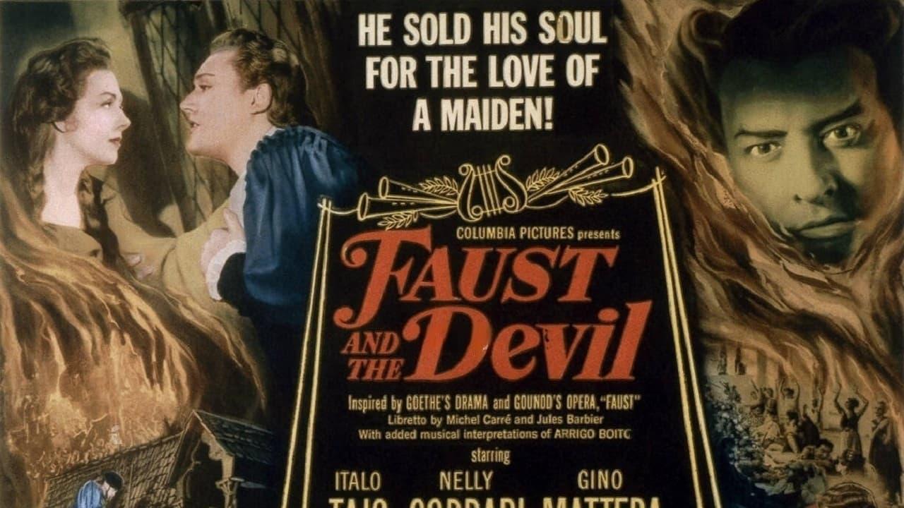 Faust and the Devil backdrop