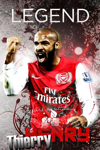 Thierry Henry - Legend poster