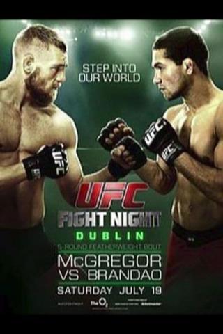 UFC Fight Night 46: McGregor vs. Brandao poster