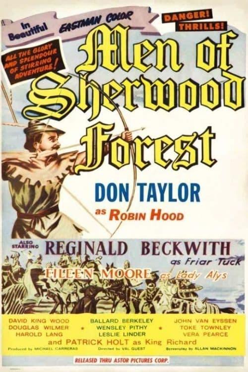 The Men of Sherwood Forest poster