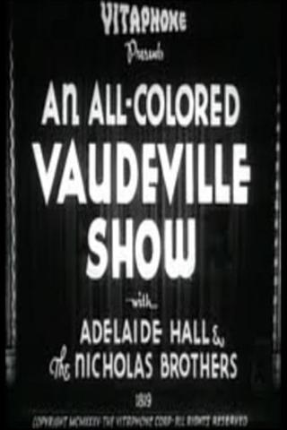 An All-Colored Vaudeville Show poster