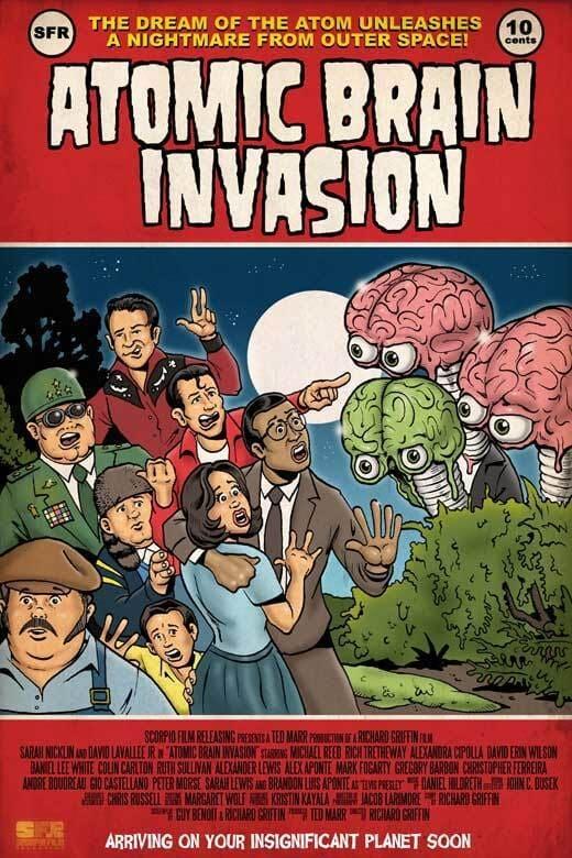 Atomic Brain Invasion poster
