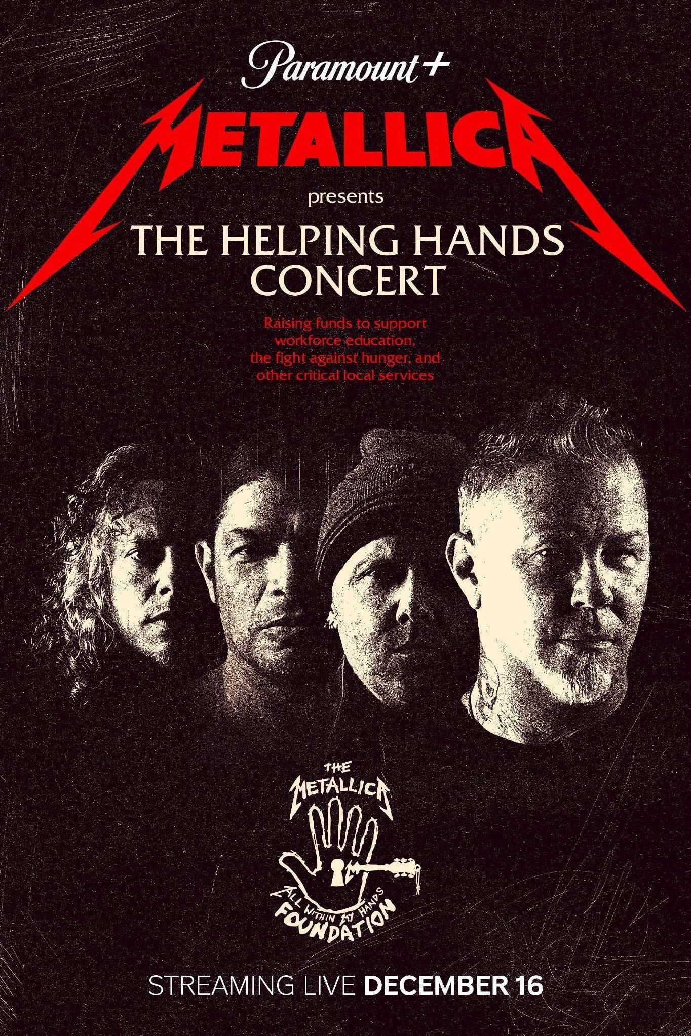 Metallica Presents: The Helping Hands Concert poster