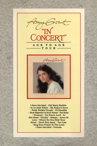 In Concert: Age To Age Tour poster