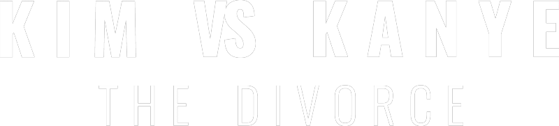 Kim vs Kanye: The Divorce logo