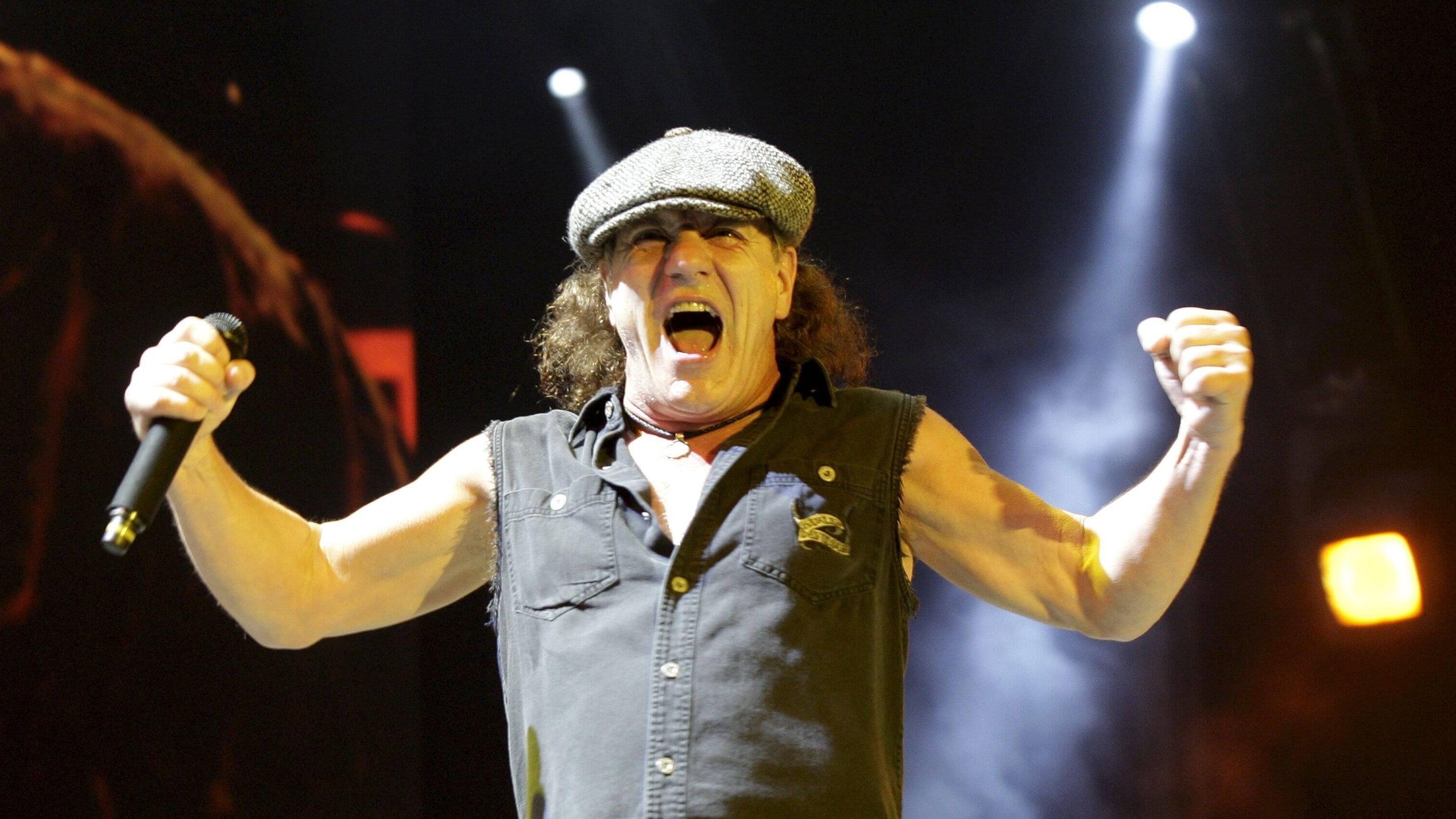 Brian Johnson's A Life on the Road backdrop