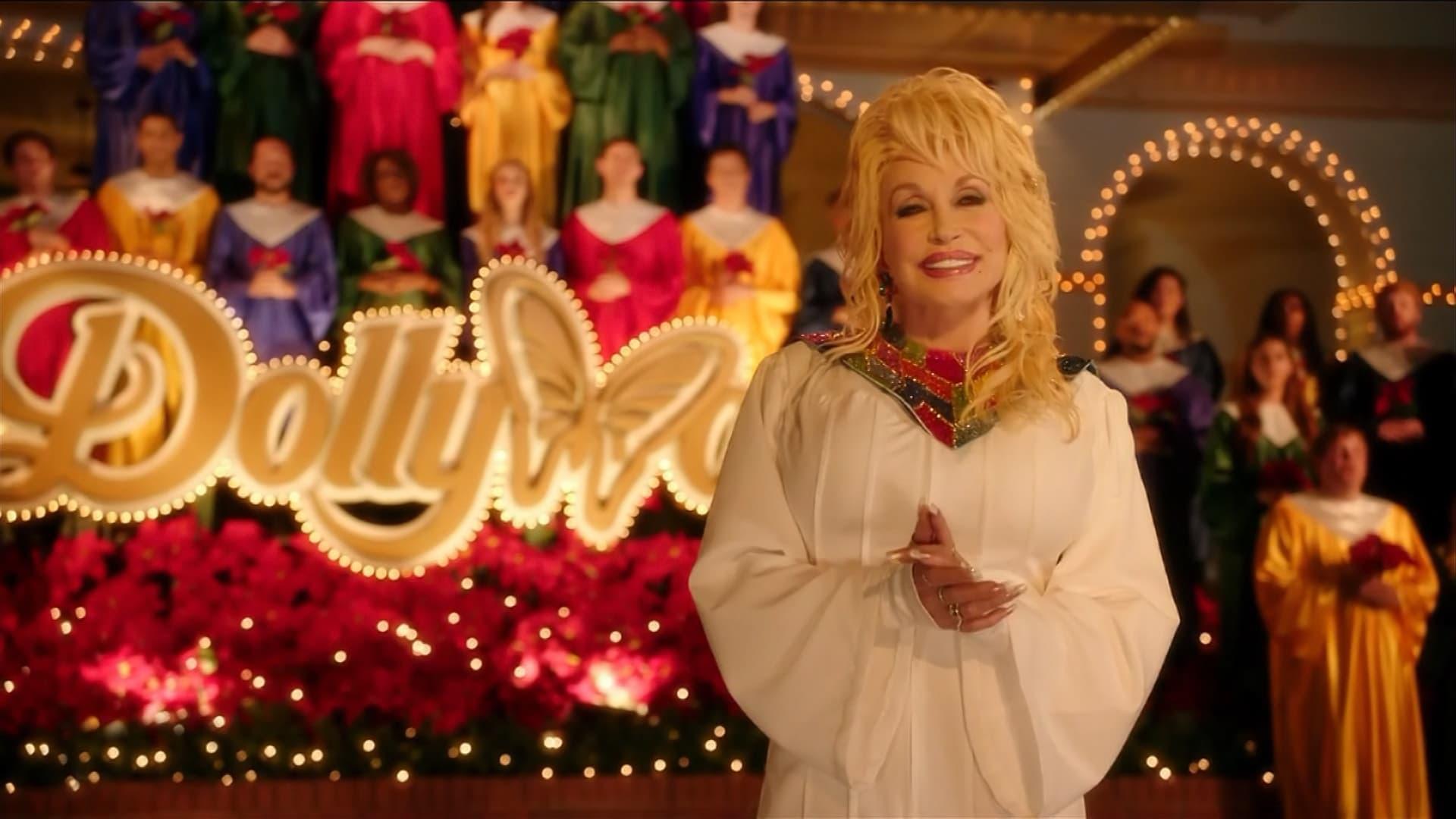 Dolly Parton's Christmas of Many Colors: Circle of Love backdrop