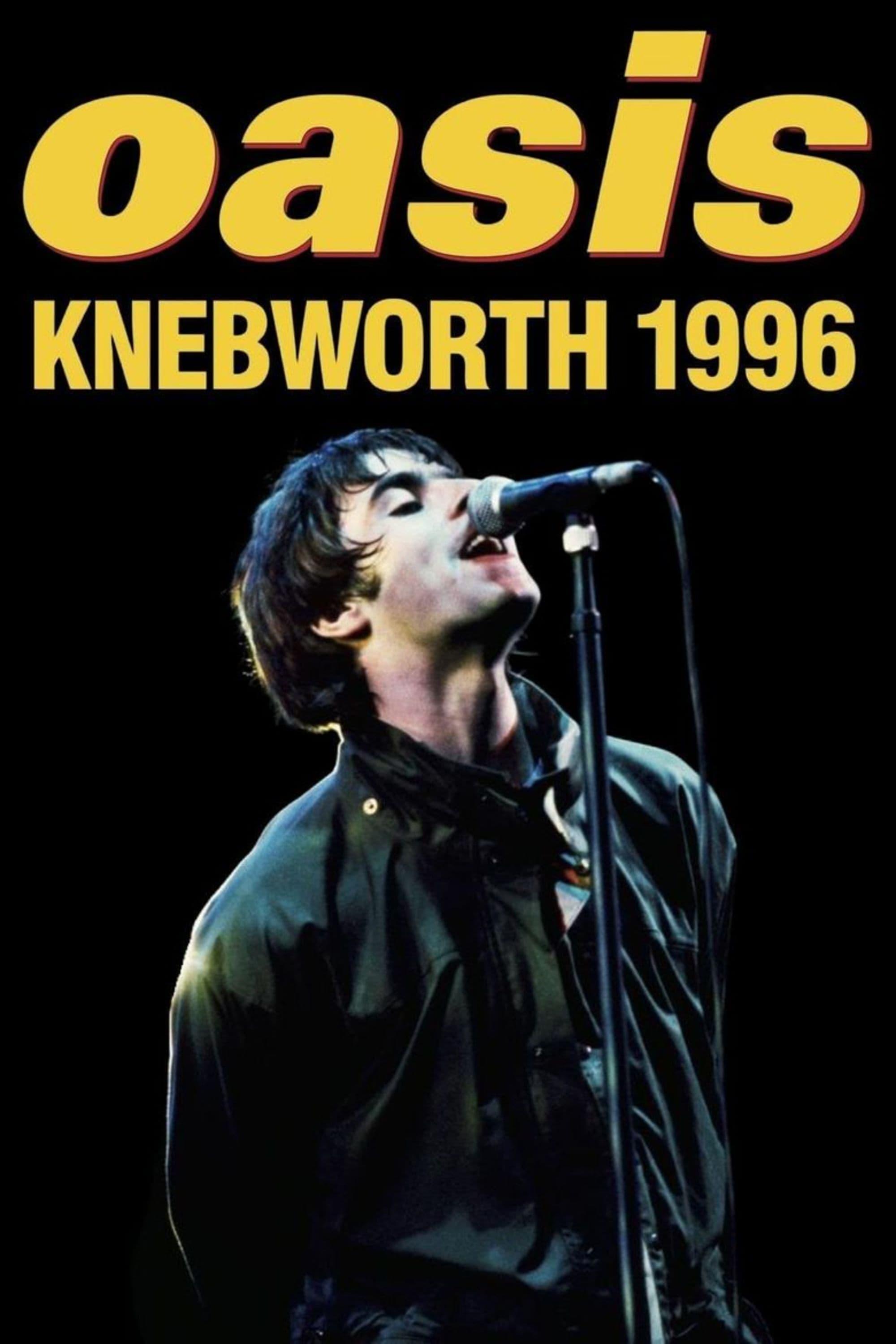 Oasis Knebworth 1996 (Saturday Night) poster